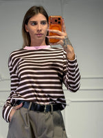 maglia camilla a righe - Dverso Fashion