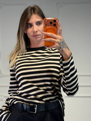 maglia camilla a righe - Dverso Fashion