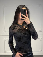 maglia china velata - Dverso Fashion