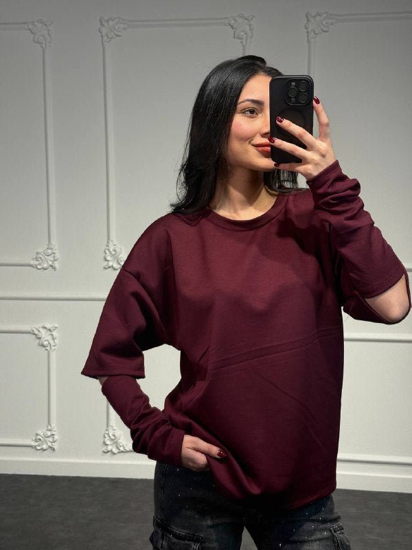 Maglia con guanti - Dverso Fashion