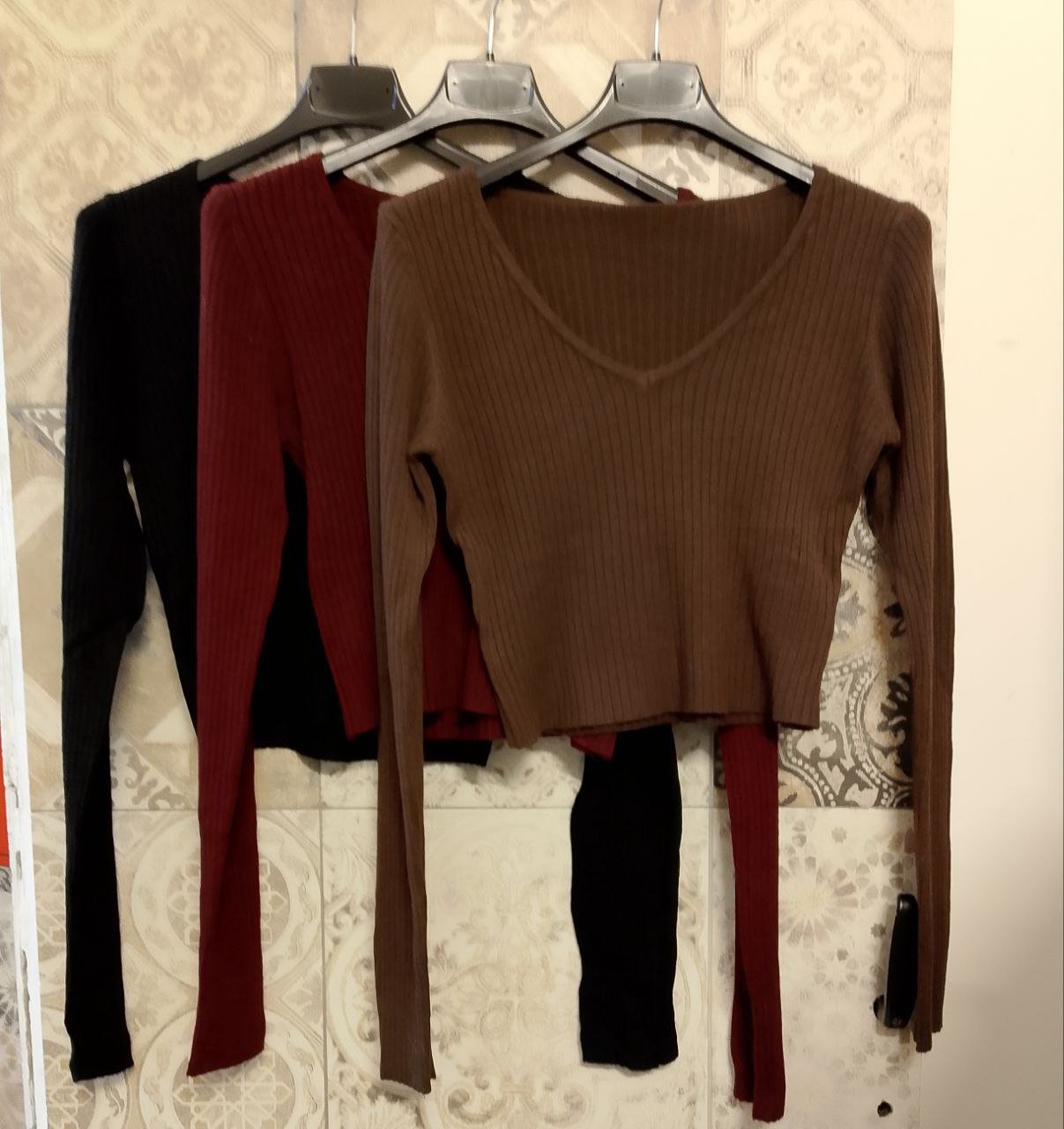 MAGLIA COSTINE CROP - Dverso Fashion
