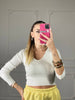MAGLIA COSTINE CROP - Dverso Fashion