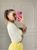 MAGLIA COSTINE CROP - Dverso Fashion
