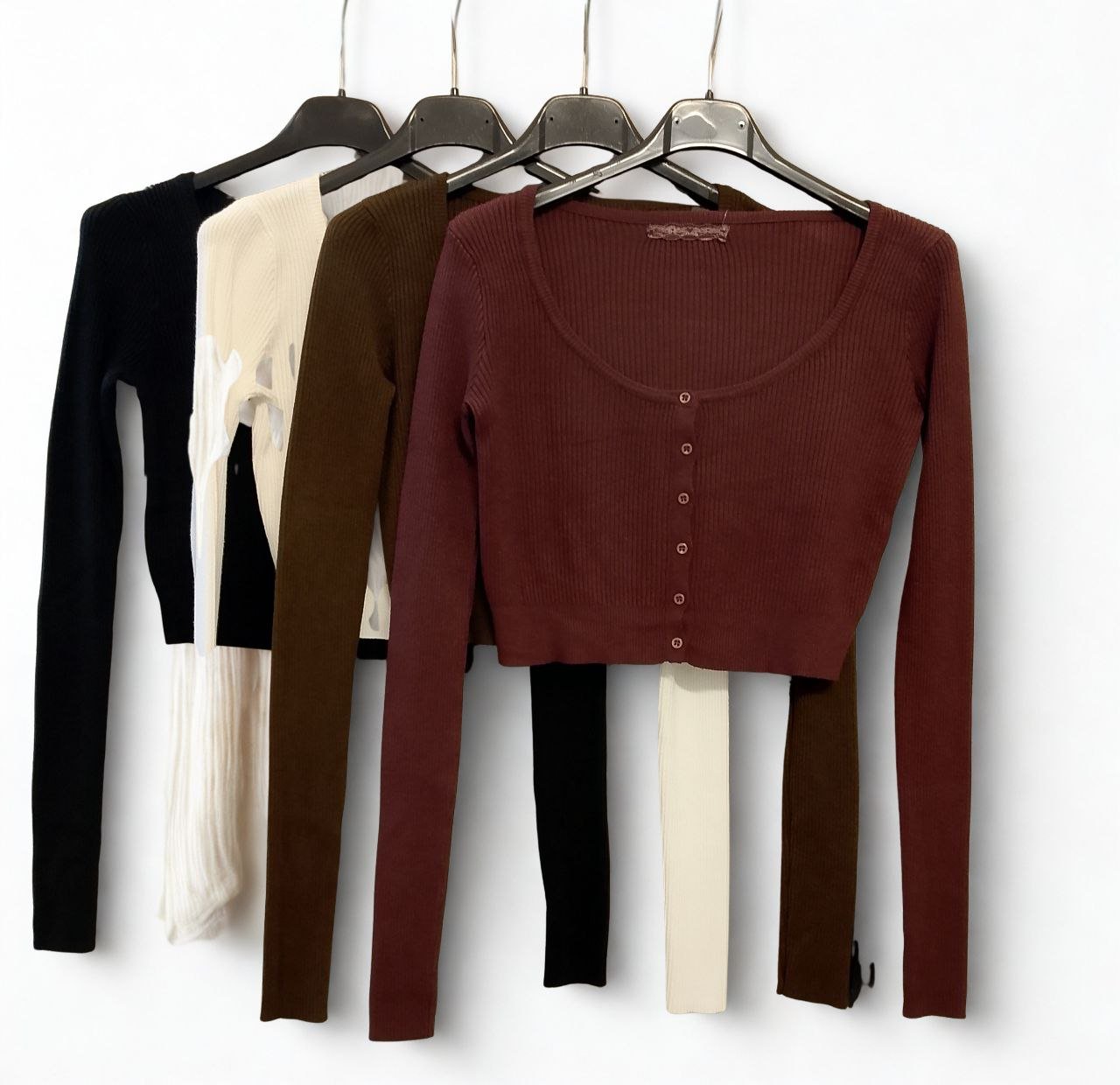 MAGLIA COSTINE CROP - Dverso Fashion