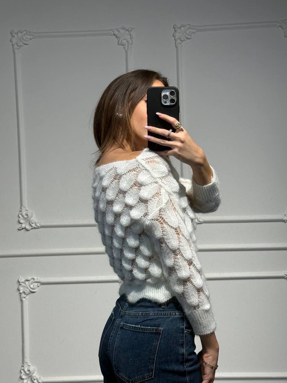 MAGLIA CREAM - Dverso Fashion