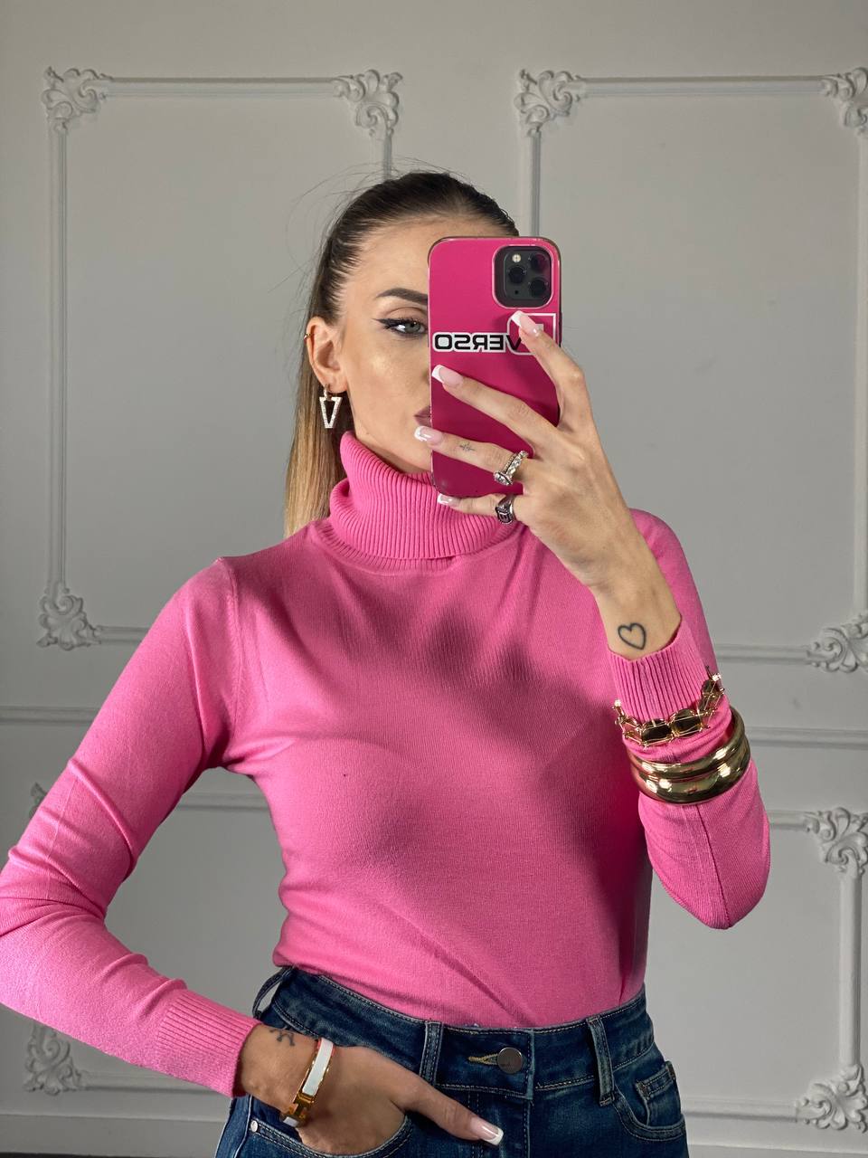 Maglia Dolcevita - Dverso Fashion