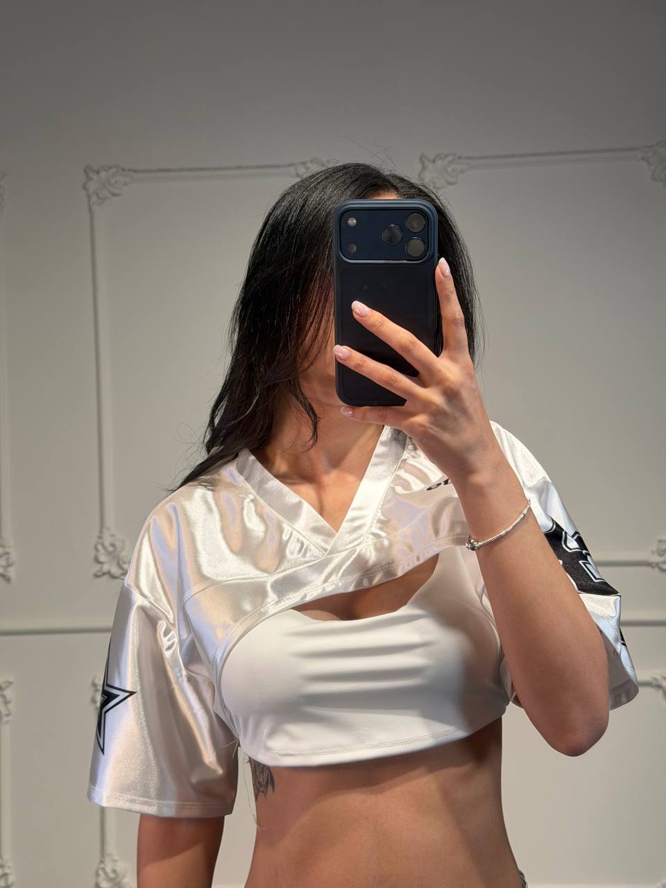maglia in raso + top in licra - Dverso Fashion