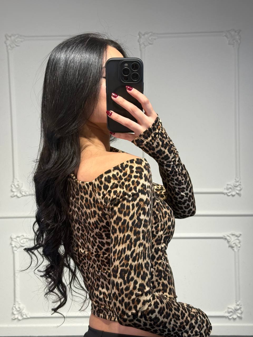 Maglia Kim Leopardata - Dverso Fashion