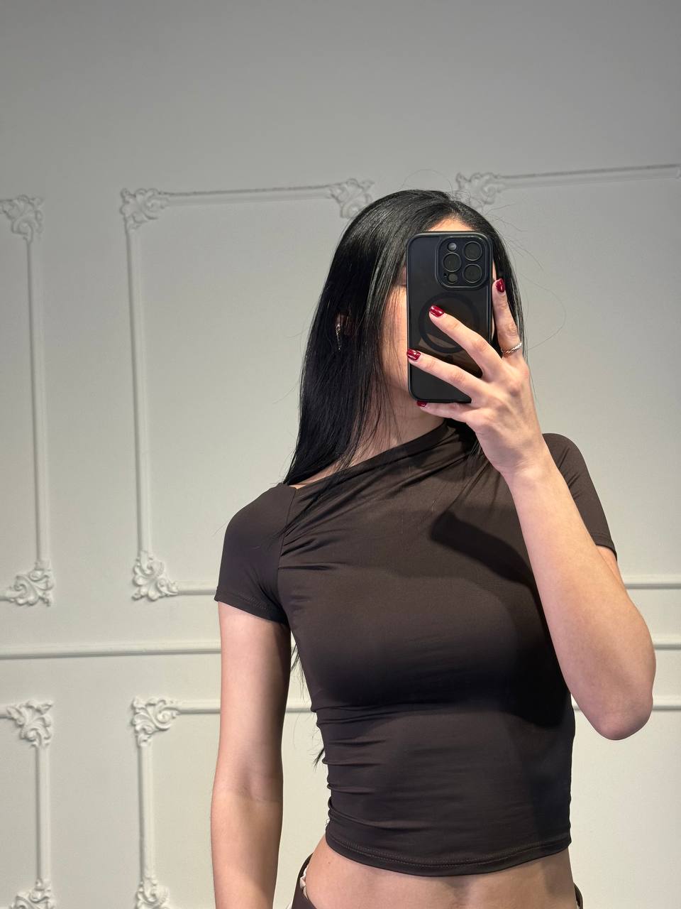 maglia kim manica corta - Dverso Fashion