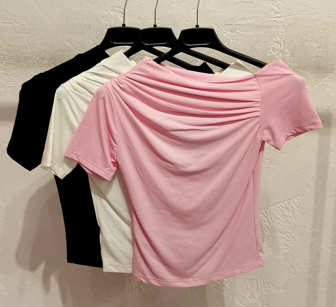 maglia kim manica corta - Dverso Fashion