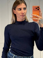 maglia mezzo collo in cotone - Dverso Fashion