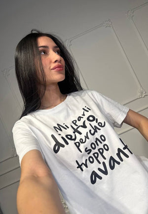 maglia scritte - Dverso Fashion