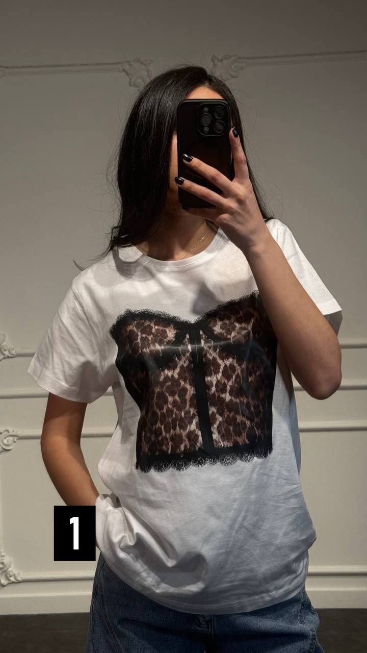 maglia stampe - Dverso Fashion