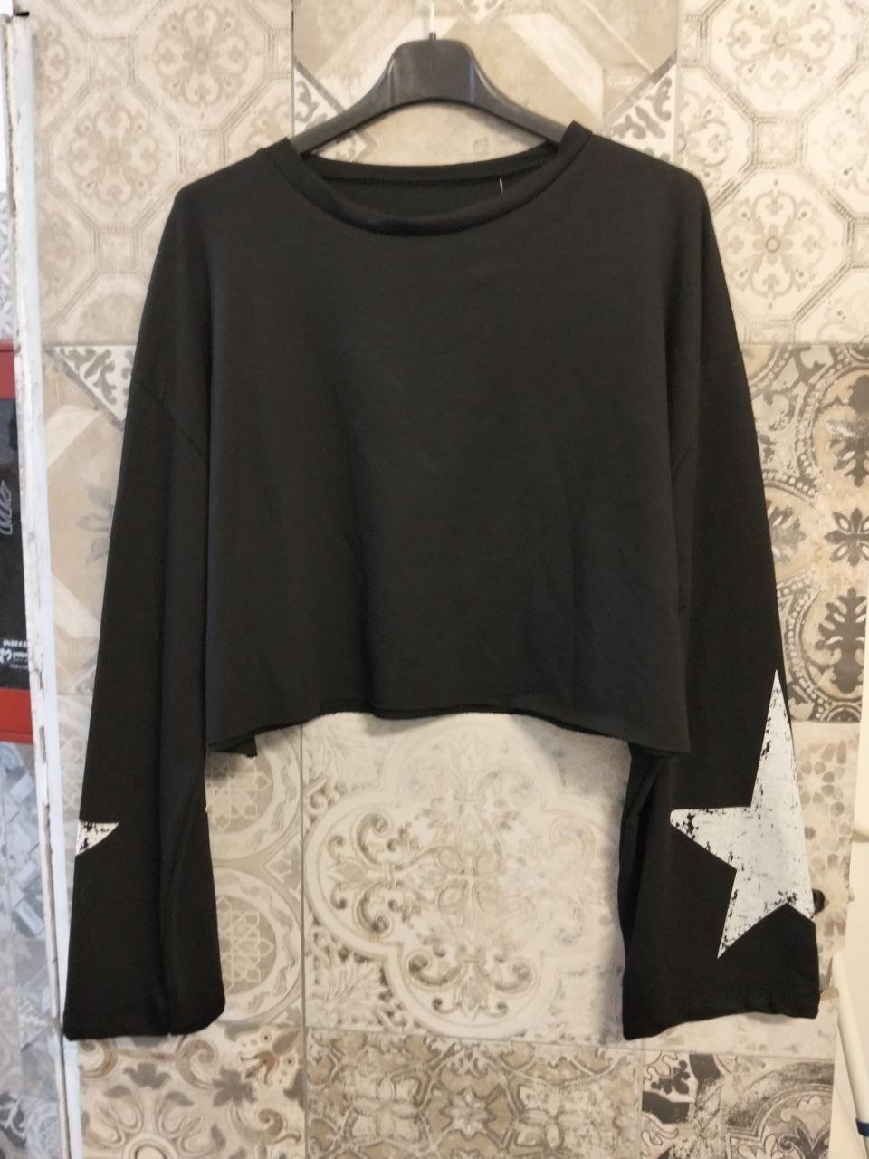 maglia stella crop - Dverso Fashion