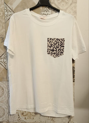 maglia tasca glitter - Dverso Fashion