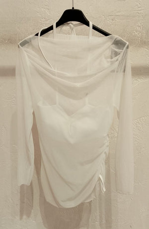 maglia trasparente - Dverso Fashion