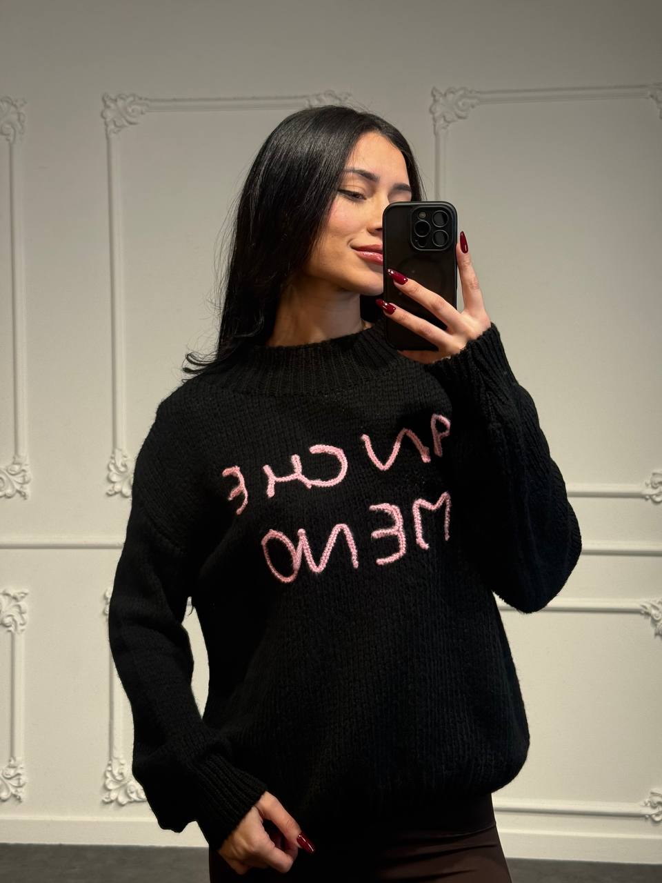 Maglione Anche Meno con manica bombata - Dverso Fashion