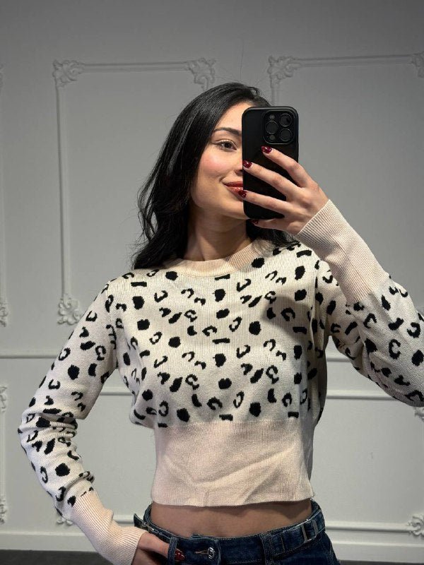 MAGLIONE ANIMALS - Dverso Fashion