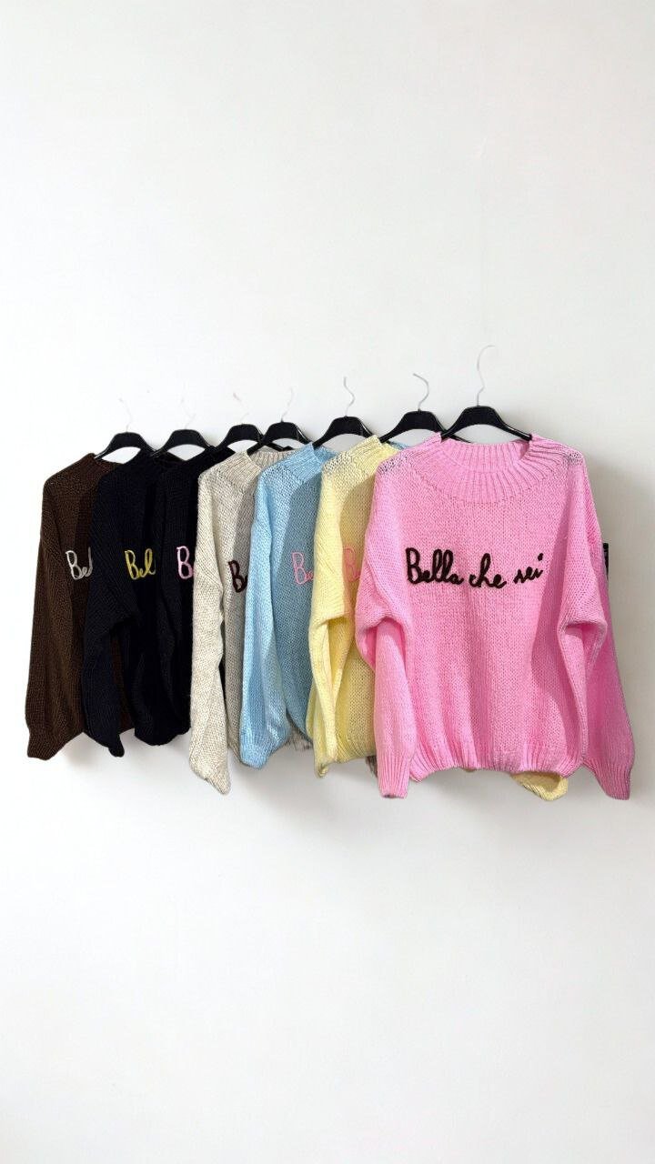 Maglione Bella Che Mai - Dverso Fashion