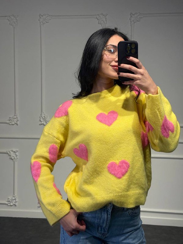 Maglione Cuori - Dverso Fashion