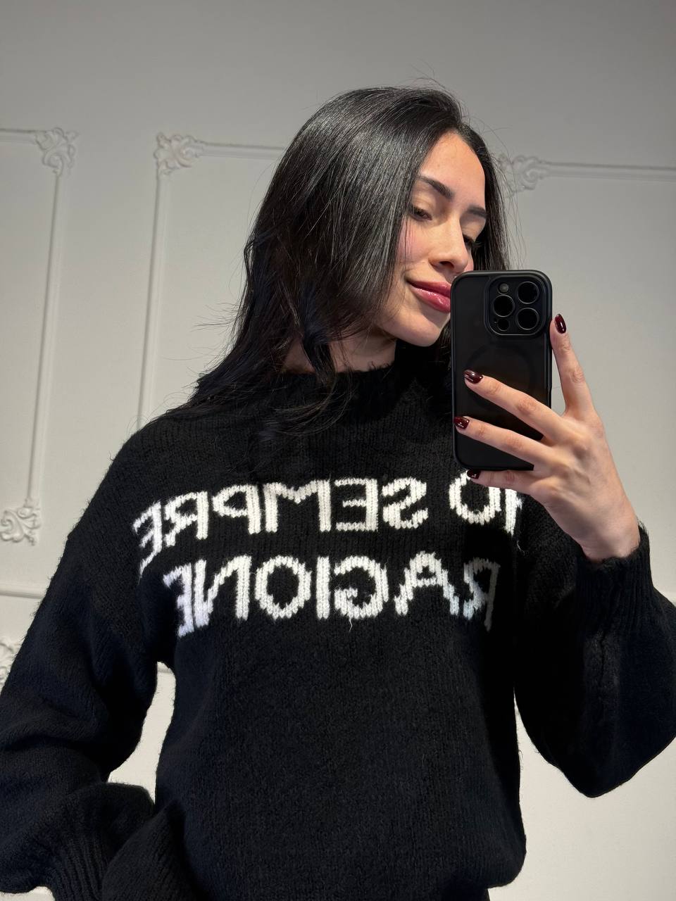 Maglione Ho Sempre Ragione - Dverso Fashion