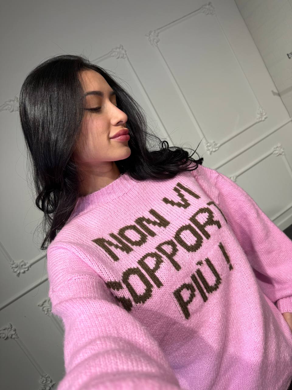 Maglione Non Vi Sopporto Piu' - Dverso Fashion