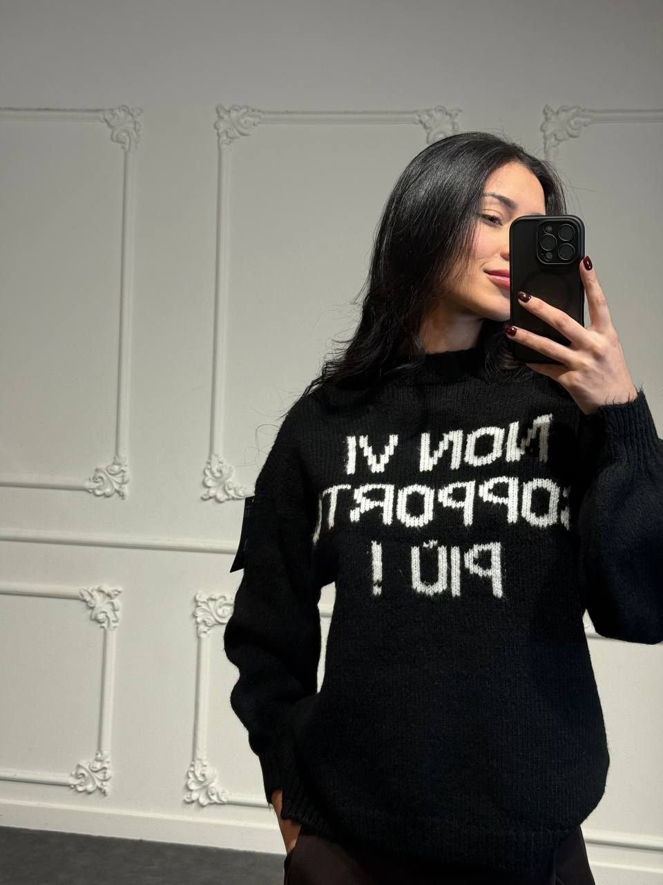 Maglione Non Vi Sopporto Piu' - Dverso Fashion