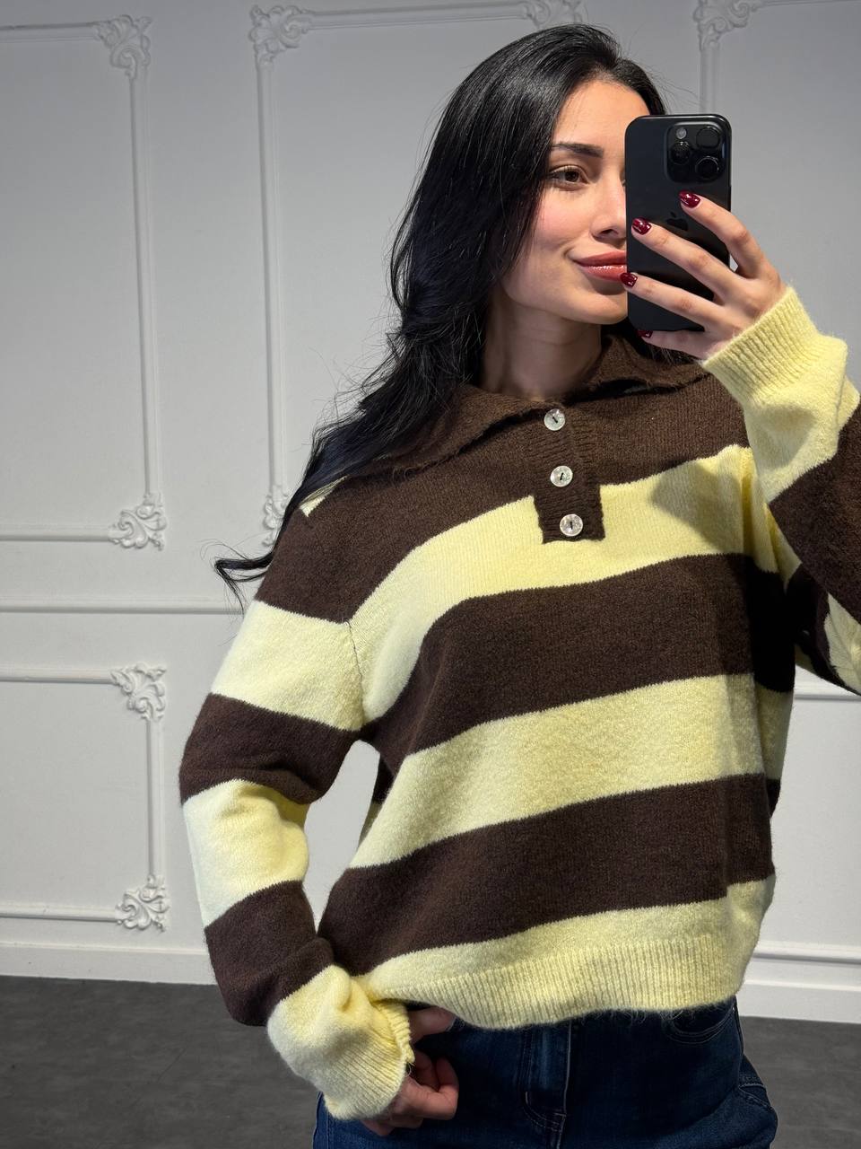 Maglione Pull Over - Dverso Fashion