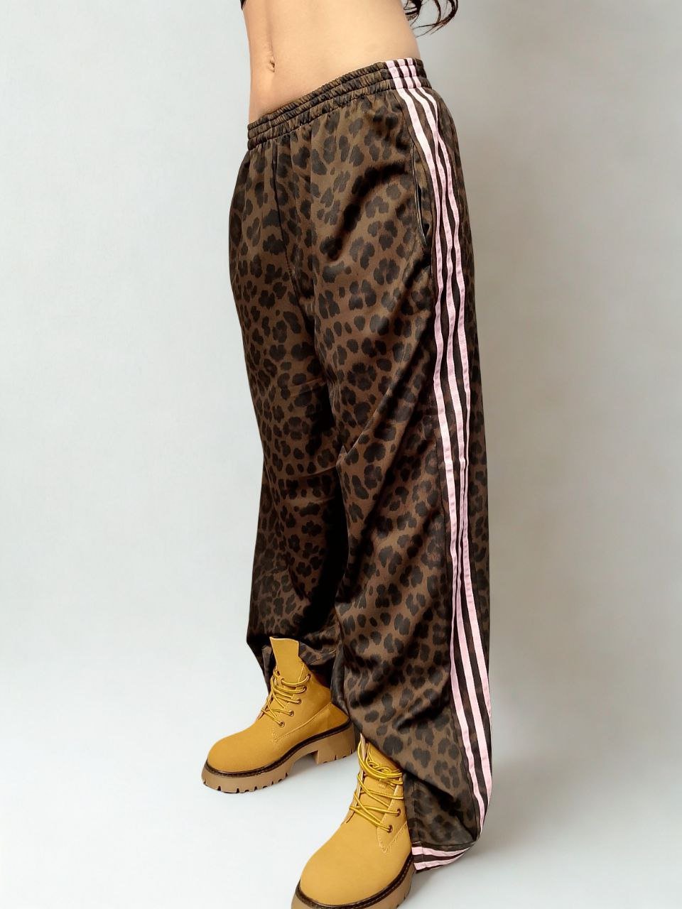 Pantalone Adi Leopardato - Dverso Fashion