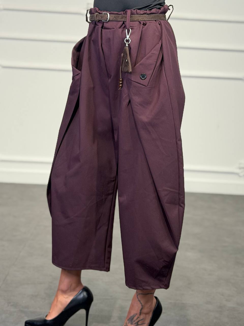 pantalone balloon rachele - Dverso Fashion