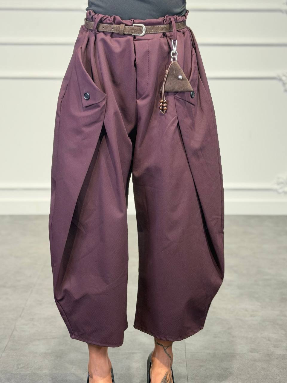 pantalone balloon rachele - Dverso Fashion