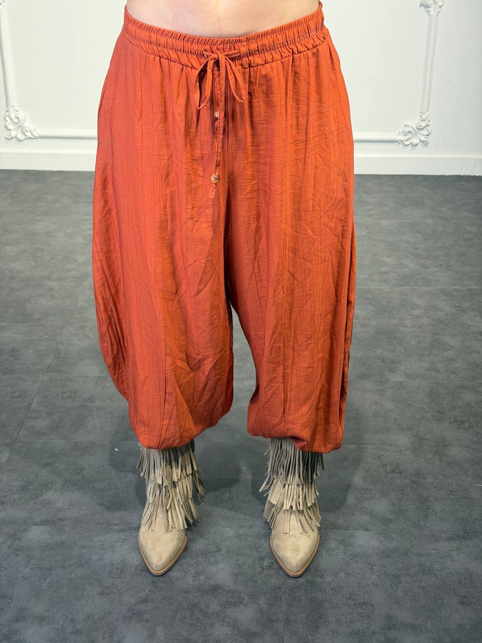 pantalone brownie - Dverso Fashion