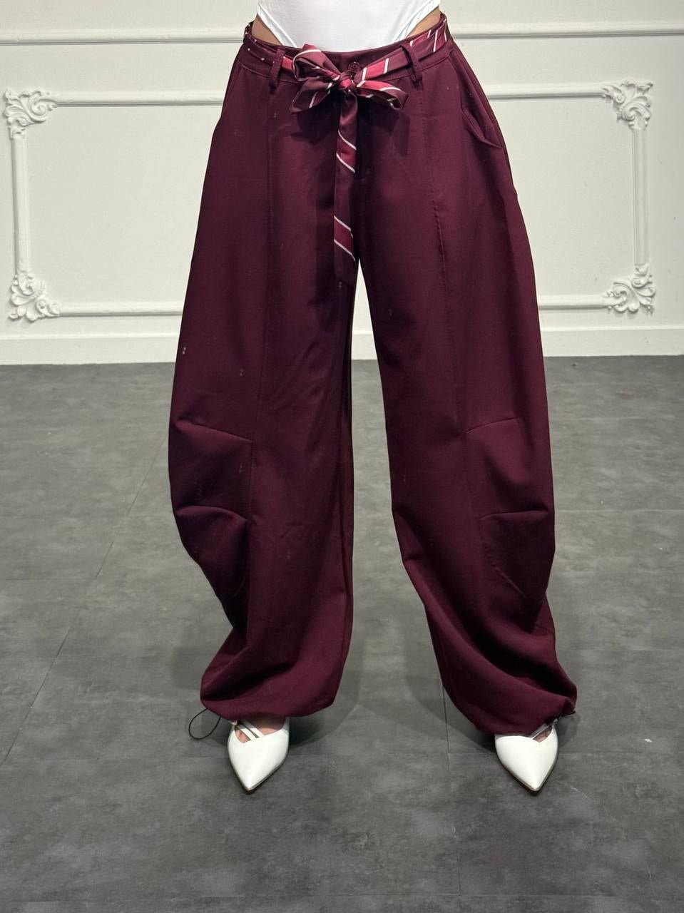 Pantalone con Cravatta - Dverso Fashion