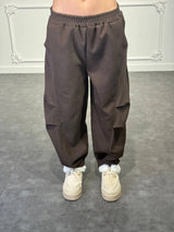 pantalone con fondo con bottone - Dverso Fashion
