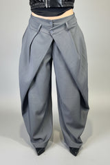 pantalone doppio bottone - Dverso Fashion