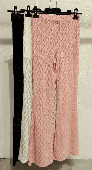 Pantalone in pizzo - Dverso Fashion