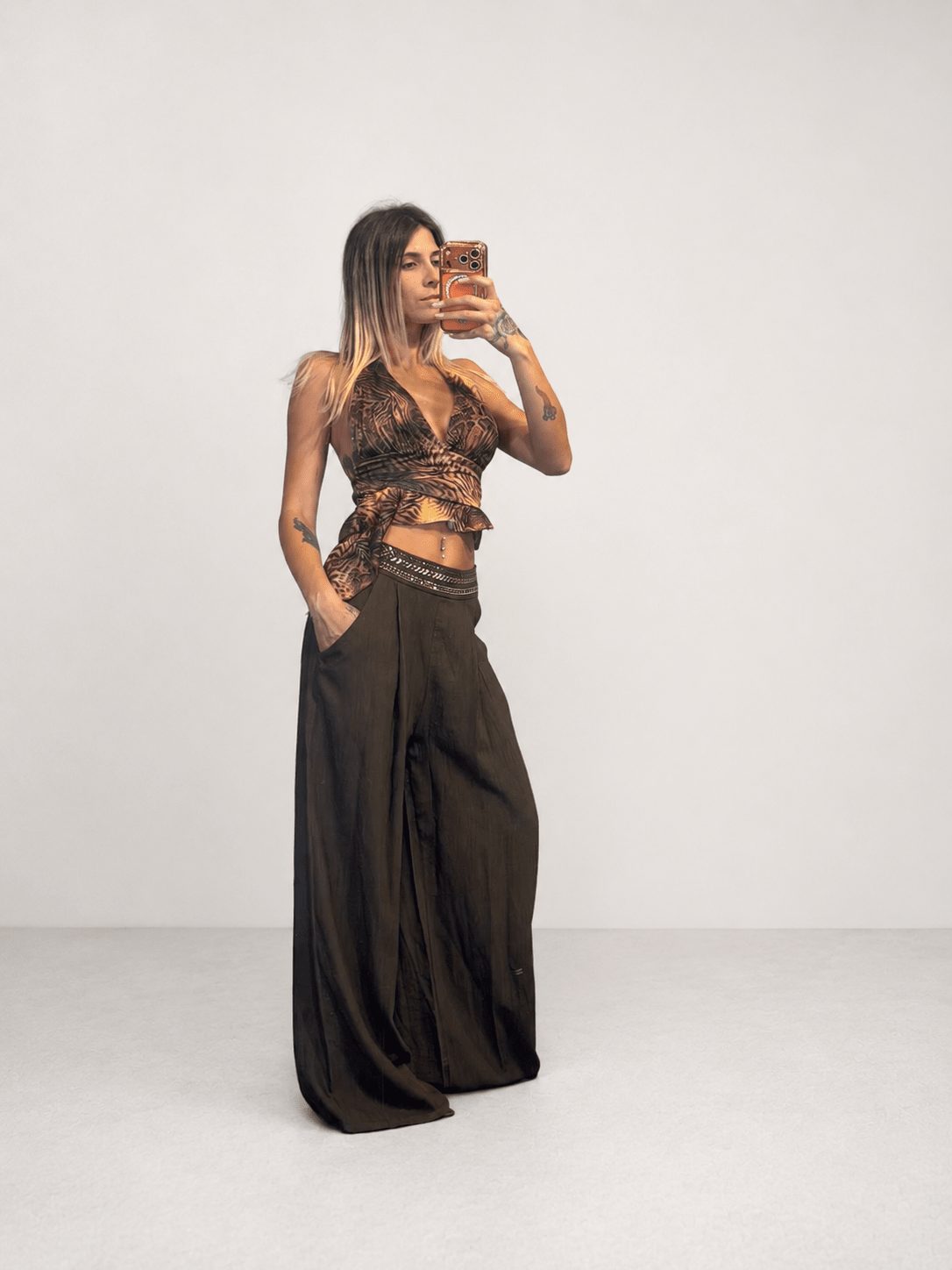 pantalone indian - Dverso Fashion