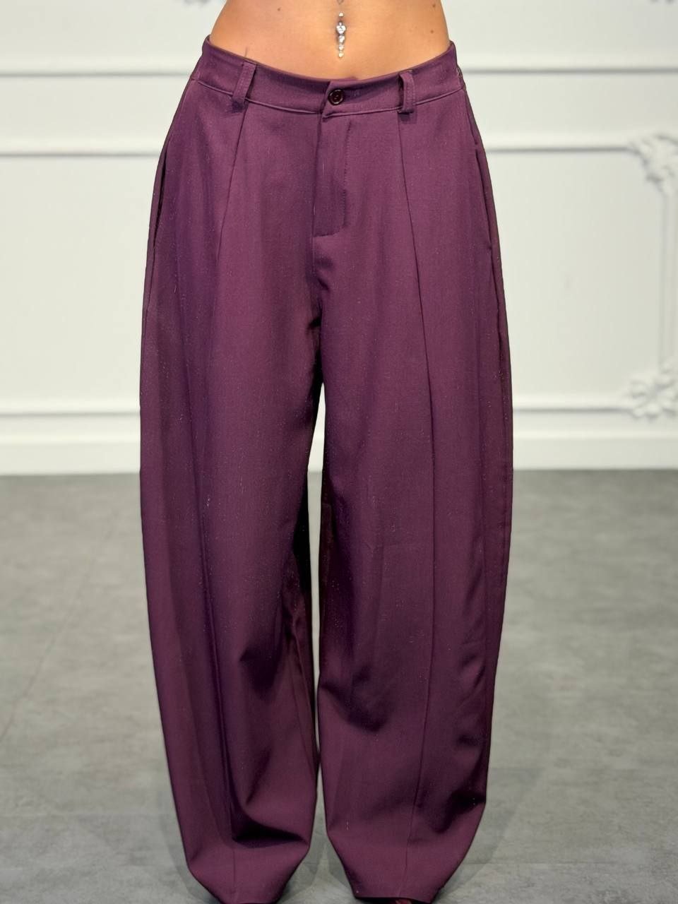 pantalone martina ampio - Dverso Fashion