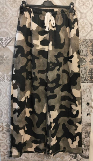 pantalone tuta militar boy - Dverso Fashion