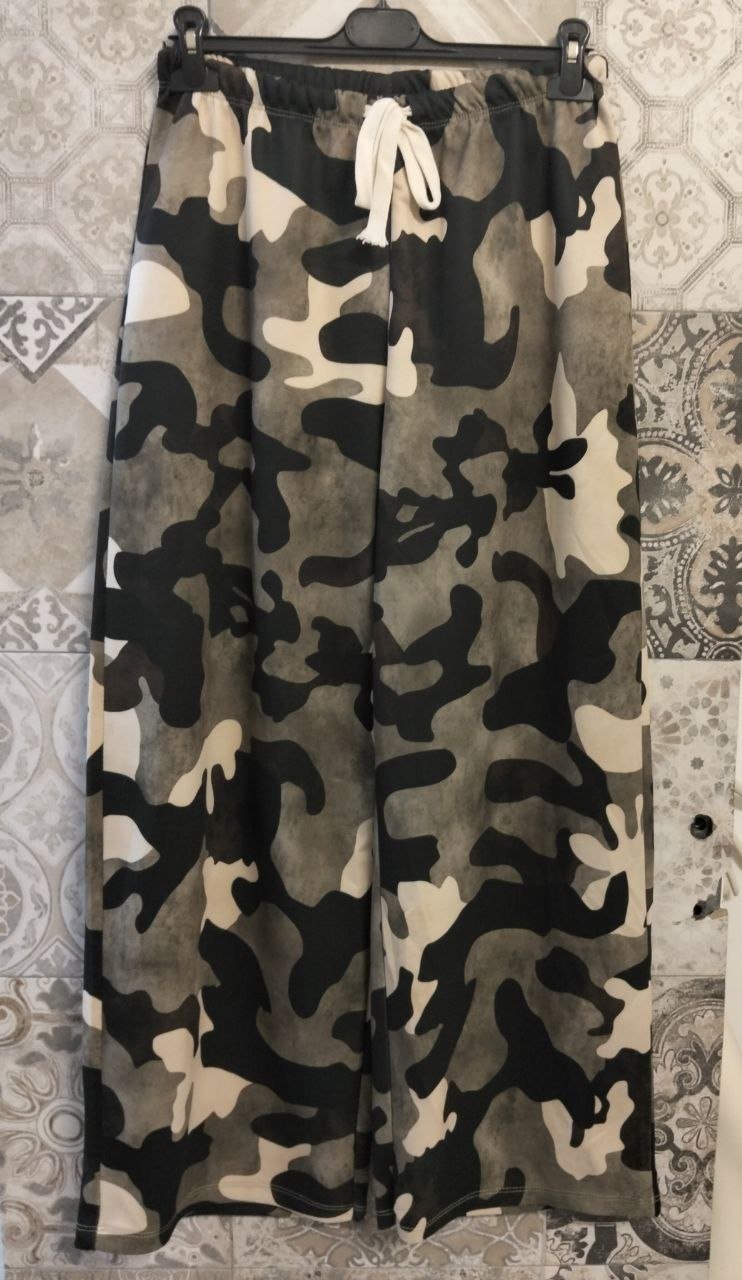 pantalone tuta militar boy - Dverso Fashion