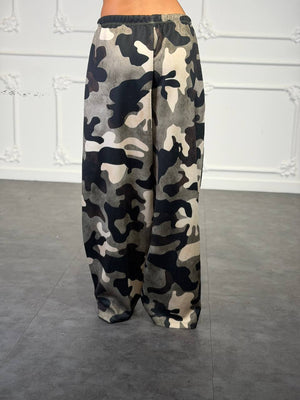 pantalone tuta militar boy - Dverso Fashion