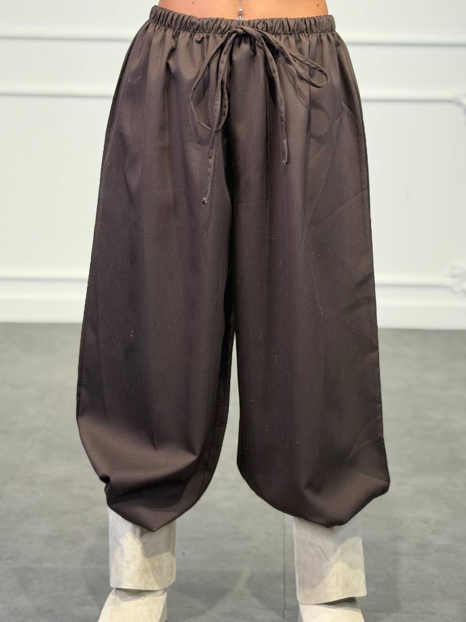 Pantaloni palazzo con vita elasticizzata - Dverso Fashion