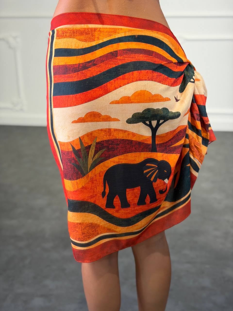 pareo wild animals - Dverso Fashion
