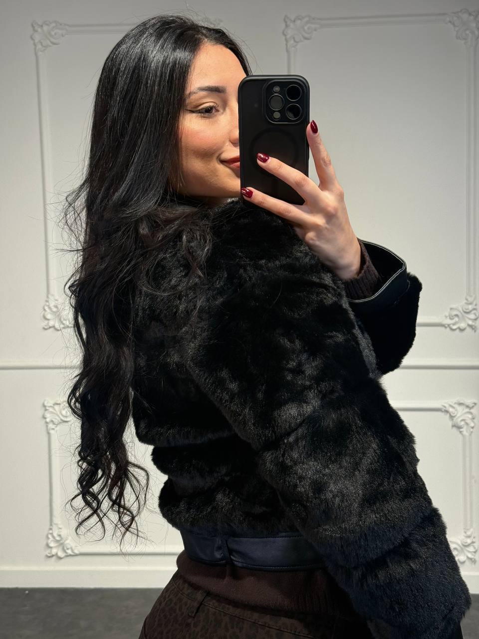 Pelliccia chiodo - Dverso Fashion