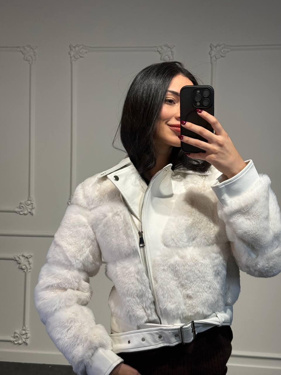 Pelliccia chiodo - Dverso Fashion