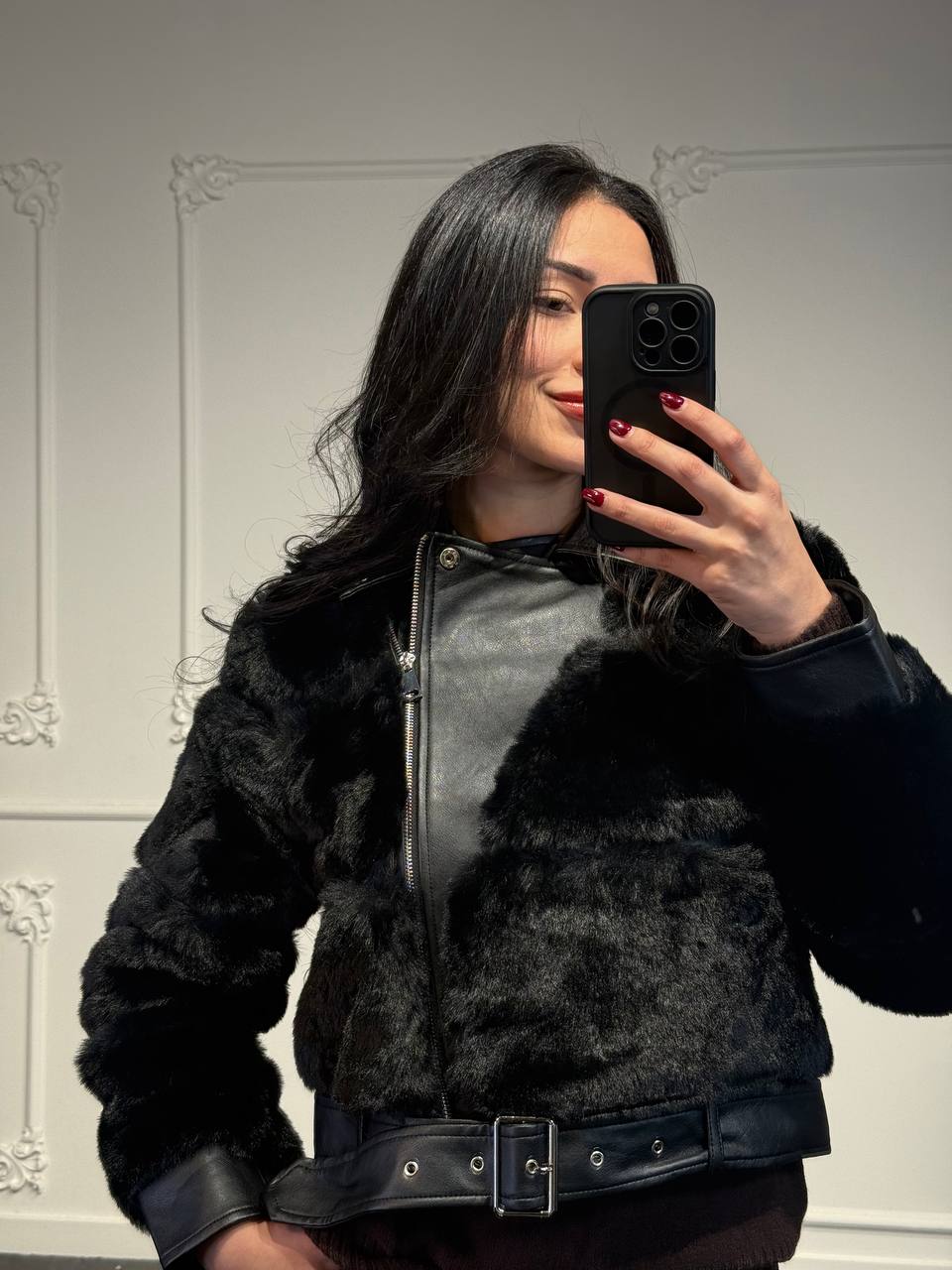 Pelliccia chiodo - Dverso Fashion