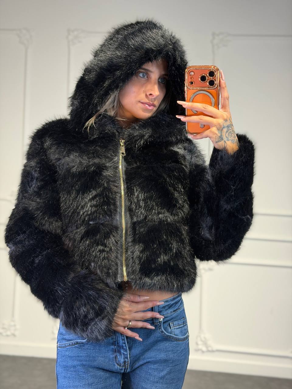 pelliccia fluffy - Dverso Fashion