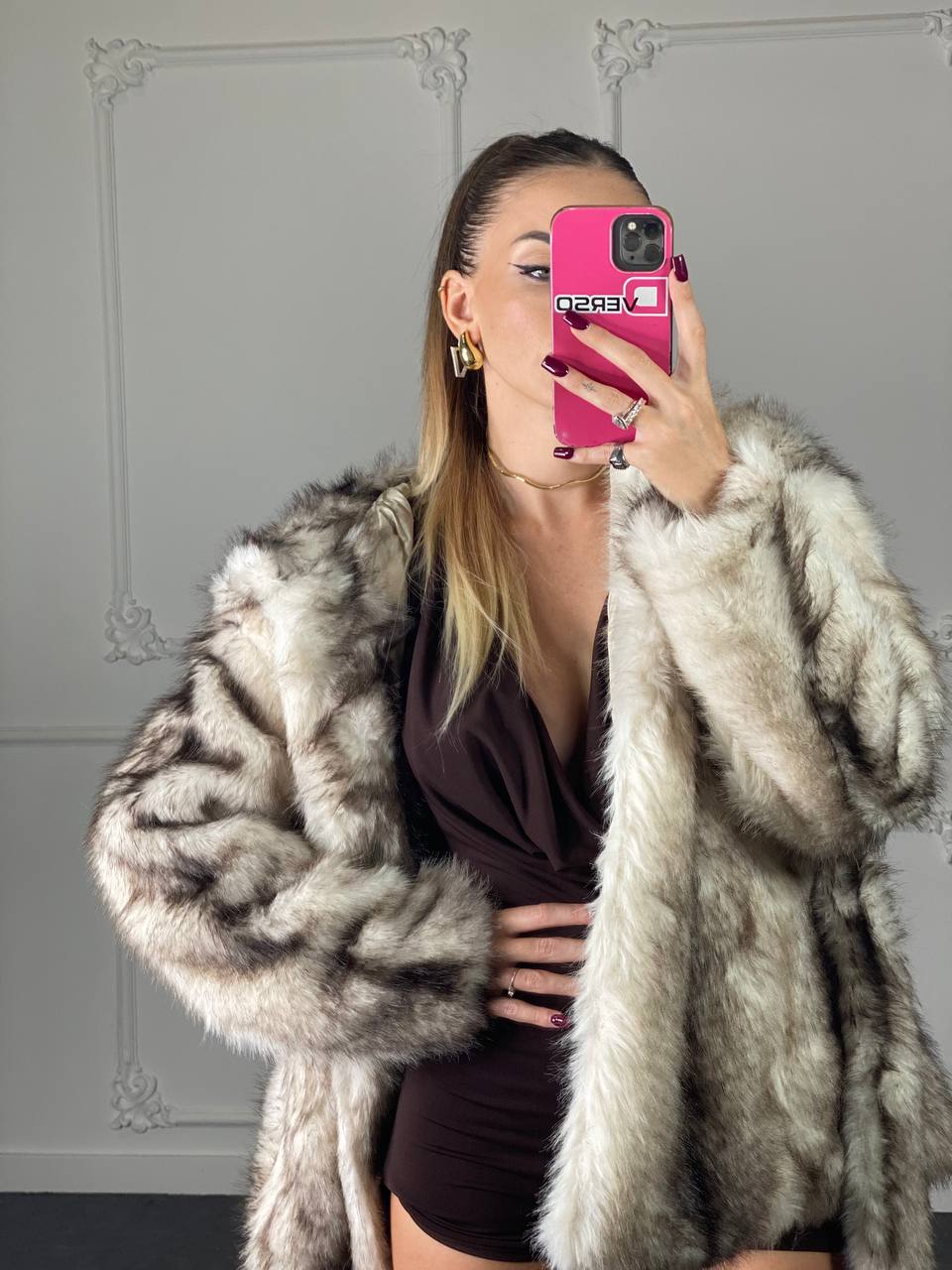 Pelliccia Giselma - Dverso Fashion
