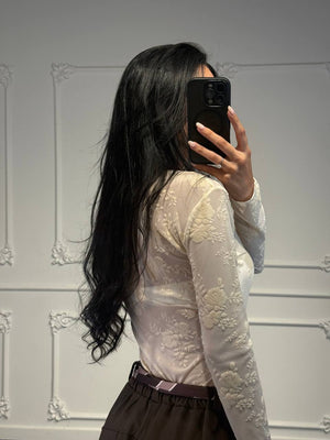 Body in mesh trasparente
