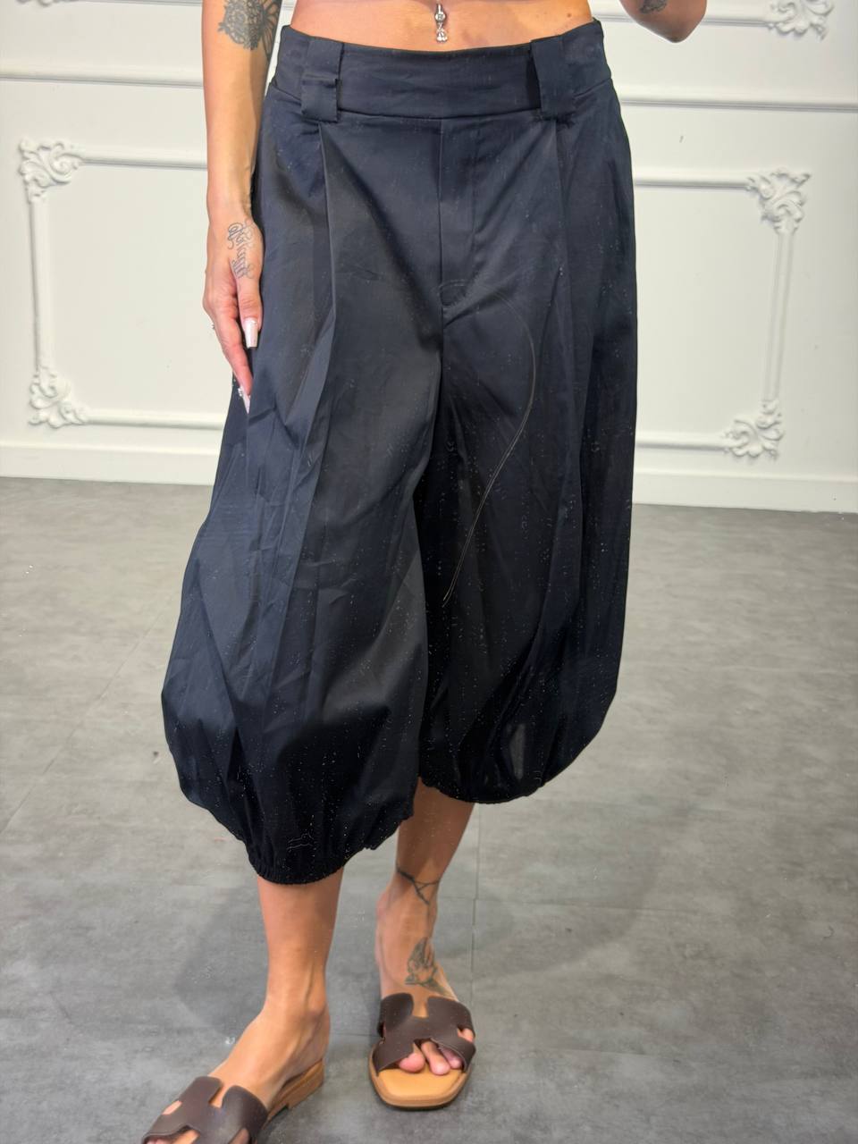 pantalone aladin corto